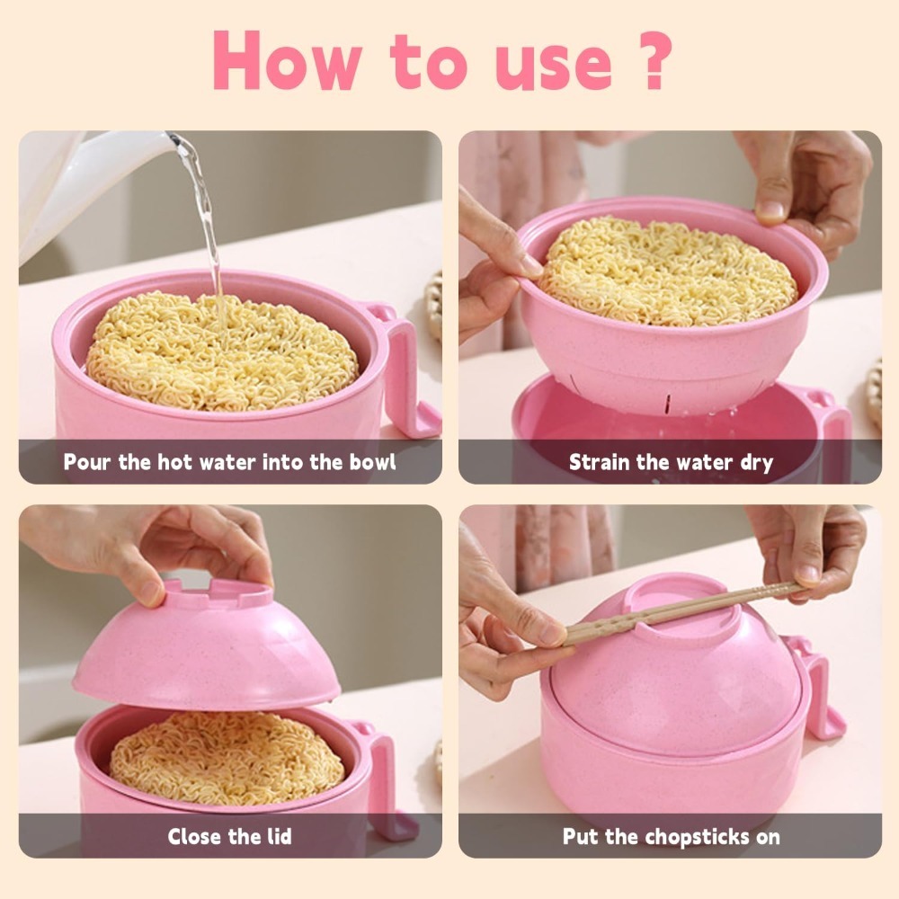 Microwave Ramen Bowl 6-Piece S - огляд і ціна Rice Cooker