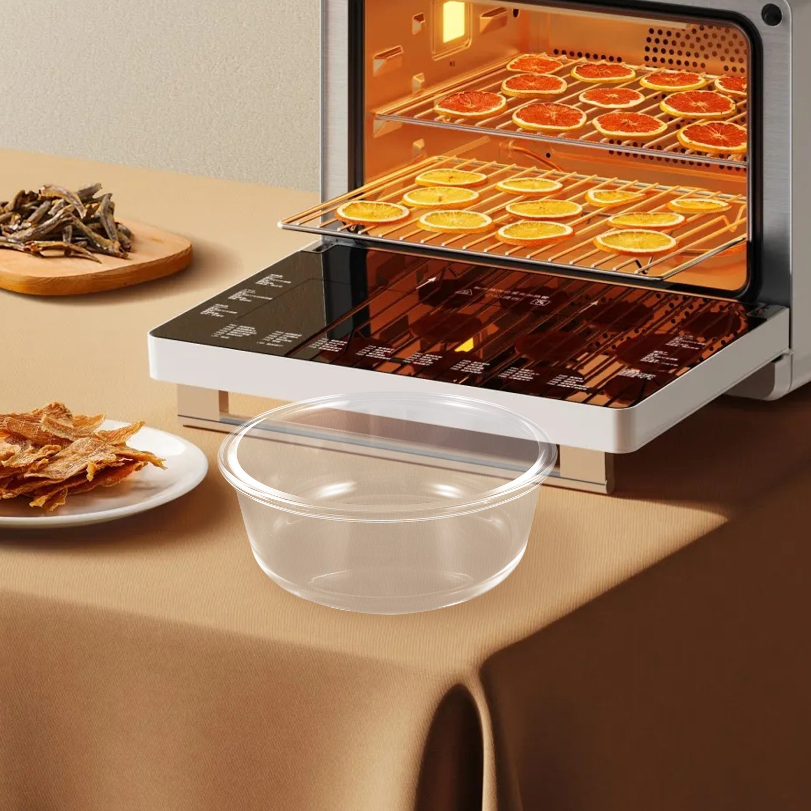 Glass Pie Dish Deep Round Heat - огляд і ціна Microwave Oven