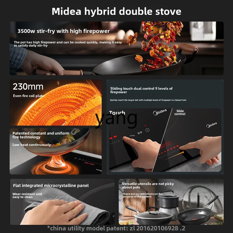 CX  induction cooker double st - огляд і ціна Induction Cooker