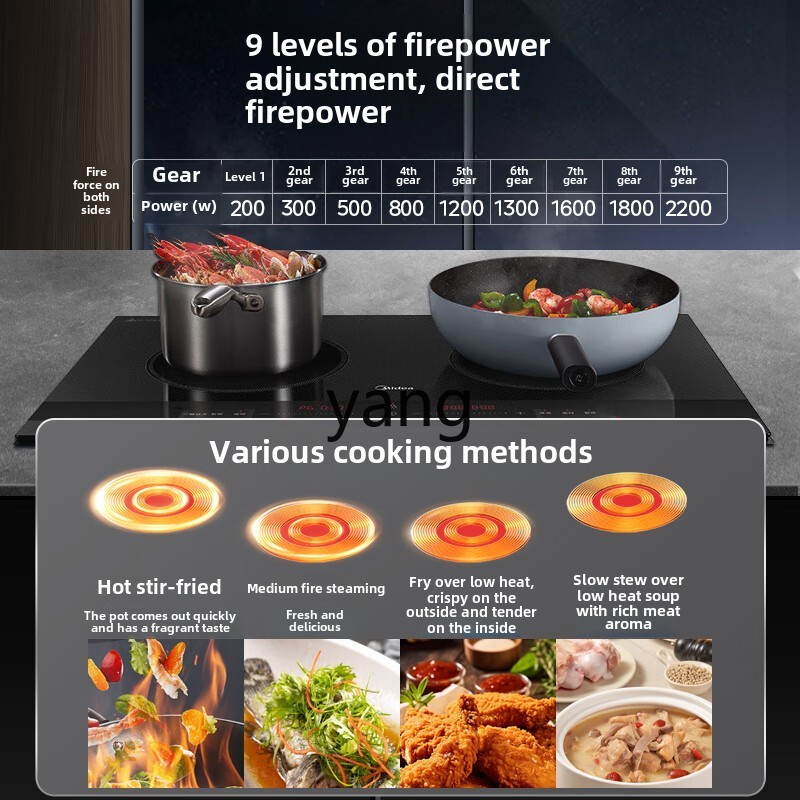 CX  induction cooker double st - огляд і ціна Induction Cooker